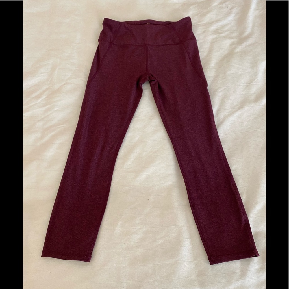 Varley leggings mauve/ fuschia  size small NWOT